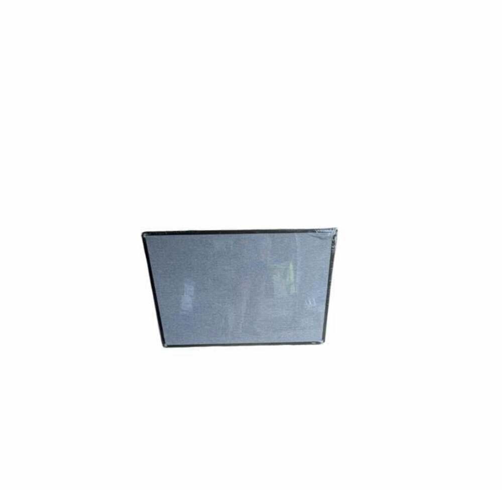 Staples Fabric Bulletin Board, Black Frame, 4' x 3' (ST61264)